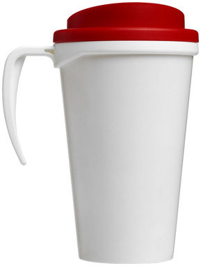Термокружка Brite-Americano grande, колір білий, червоний - 21000603- Фото №4
