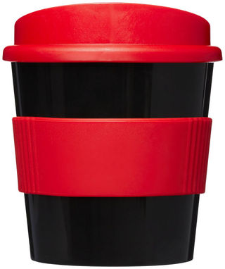 Кружка Americano Рrimo , цвет сплошной черный, красный - 21001003- Фото №3