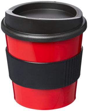 Кружка Americano Рrimo , цвет красный, сплошной черный - 21001016- Фото №1