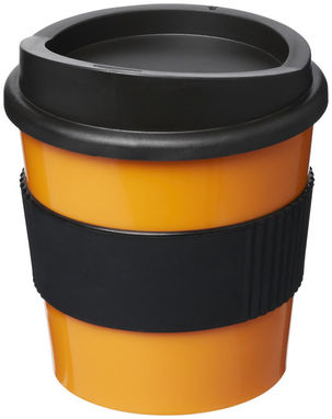 Кружка Americano Рrimo , колір помаранчевий, суцільний чорний - 21001022- Фото №1
