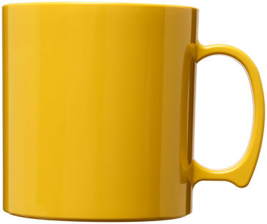 Кружка стандартна , колір жовтий - 21001408- Фото №3