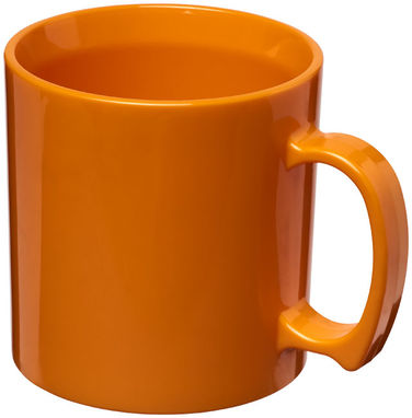 Кружка стандартна , колір помаранчевий - 21001409- Фото №1