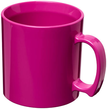 Кружка стандартная , цвет розовый - 21001410- Фото №1