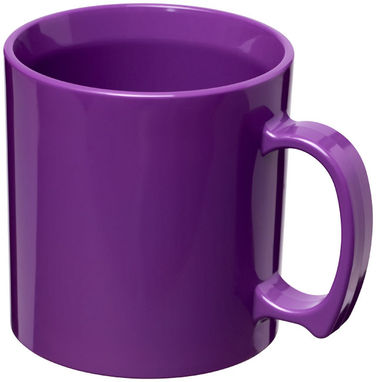 Кружка стандартная , цвет пурпурный - 21001411- Фото №1
