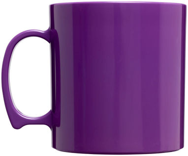 Кружка стандартная , цвет пурпурный - 21001411- Фото №4