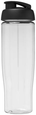Бутылка спортивная H2O Tempo , цвет прозрачный, сплошной черный - 21004000- Фото №3