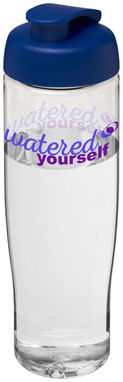 Бутылка спортивная H2O Tempo , цвет прозрачный, синий - 21004002- Фото №2