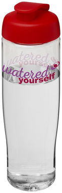 Бутылка спортивная H2O Tempo , цвет прозрачный, красный - 21004003- Фото №2