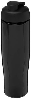 Бутылка спортивная H2O Tempo , цвет сплошной черный - 21004011- Фото №1