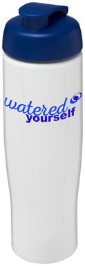 Бутылка спортивная H2O Tempo , цвет белый, синий - 21004017- Фото №2