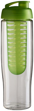 Пляшка спортивна H2O Tempo , колір прозорий, лайм - 21004103- Фото №4