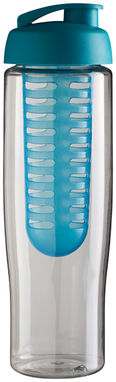 Бутылка спортивная H2O Tempo , цвет прозрачный, цвет морской волны - 21004104- Фото №4