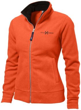 Куртка флисовая Nashville женская, цвет оранжевый с черным  размер S-XXL - 31482333- Фото №3