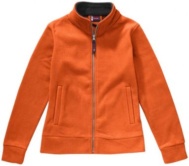 Куртка флисовая Nashville женская, цвет оранжевый с черным  размер S-XXL - 31482333- Фото №5