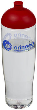 Бутылка спортивная H2O Tempo , цвет прозрачный, красный - 21004203- Фото №2