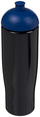 Бутылка спортивная H2O Tempo , цвет сплошной черный, синий - 21004213- Фото №1
