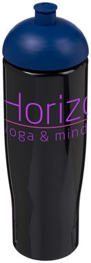 Бутылка спортивная H2O Tempo , цвет сплошной черный, синий - 21004213- Фото №2