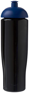 Бутылка спортивная H2O Tempo , цвет сплошной черный, синий - 21004213- Фото №3