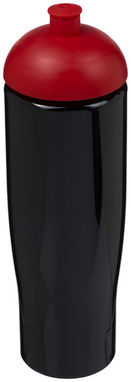 Бутылка спортивная H2O Tempo , цвет сплошной черный, красный - 21004214- Фото №1