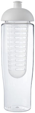 Бутылка спортивная H2O Tempo , цвет прозрачный, белый - 21004300- Фото №3