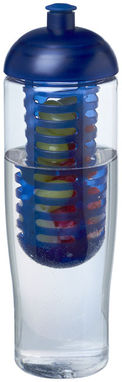 Бутылка спортивная H2O Tempo , цвет прозрачный, синий - 21004301- Фото №1