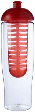 Пляшка спортивна H2O Tempo , колір прозорий, червоний - 21004302- Фото №3