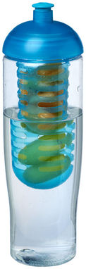 Пляшка спортивна H2O Tempo , колір прозорий, колір морської хвилі - 21004304- Фото №1