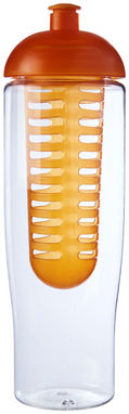 Бутылка спортивная H2O Tempo , цвет прозрачный, оранжевый - 21004305- Фото №3