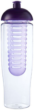 Бутылка спортивная H2O Tempo , цвет прозрачный, пурпурный - 21004307- Фото №3