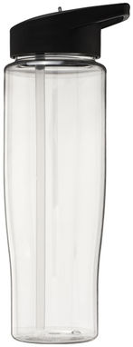 Пляшка спортивна H2O Tempo , колір прозорий, суцільний чорний - 21004400- Фото №3