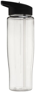 Пляшка спортивна H2O Tempo , колір прозорий, суцільний чорний - 21004400- Фото №4
