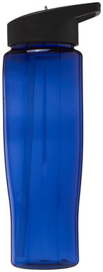 Бутылка спортивная H2O Tempo , цвет синий, сплошной черный - 21004403- Фото №3