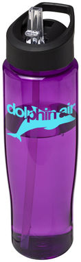 Пляшка спортивна H2O Tempo , колір пурпурний - 21004407- Фото №2