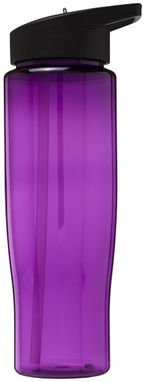 Бутылка спортивная H2O Tempo , цвет пурпурный - 21004407- Фото №3
