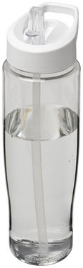 Бутылка спортивная H2O Tempo , цвет прозрачный, белый - 21004408- Фото №1