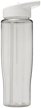 Бутылка спортивная H2O Tempo , цвет прозрачный, белый - 21004408- Фото №3