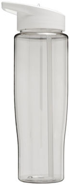 Бутылка спортивная H2O Tempo , цвет прозрачный, белый - 21004408- Фото №4