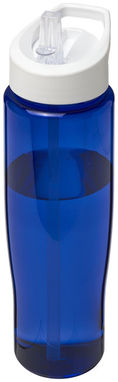 Бутылка спортивная H2O Tempo , цвет синий, белый - 21004411- Фото №1