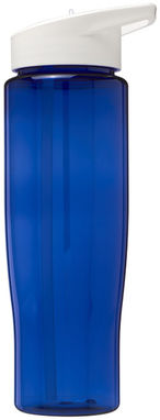 Бутылка спортивная H2O Tempo , цвет синий, белый - 21004411- Фото №3