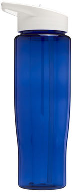 Бутылка спортивная H2O Tempo , цвет синий, белый - 21004411- Фото №4