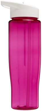 Пляшка спортивна H2O Tempo , колір рожевий, білий - 21004414- Фото №4