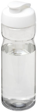 Бутылка спортивная H2O Base , цвет прозрачный, белый - 21004501- Фото №1
