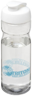 Бутылка спортивная H2O Base , цвет прозрачный, белый - 21004501- Фото №2