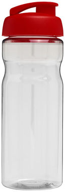 Пляшка спортивна H2O Base , колір прозорий, червоний - 21004503- Фото №4