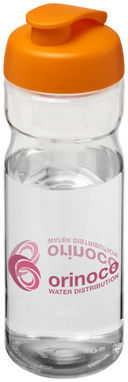Бутылка спортивная H2O Base , цвет прозрачный, оранжевый - 21004507- Фото №2