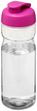 Бутылка спортивная H2O Base , цвет прозрачный, розовый - 21004508- Фото №1
