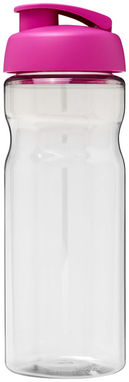 Бутылка спортивная H2O Base , цвет прозрачный, розовый - 21004508- Фото №3