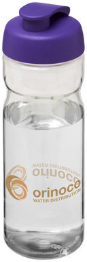 Бутылка спортивная H2O Base , цвет прозрачный, пурпурный - 21004509- Фото №2