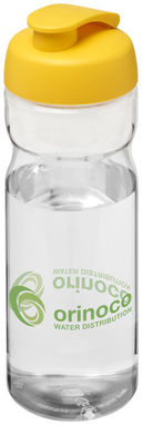 Бутылка спортивная H2O Base , цвет прозрачный, желтый - 21004510- Фото №2