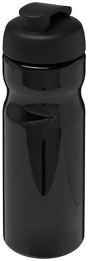 Бутылка спортивная H2O Base , цвет сплошной черный - 21004511- Фото №1